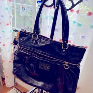 Coach extra Large bag, Patent leather.